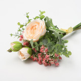 Wedding bouquet Lu Lianxing wedding decoration artificial flower home decoration silk flower
