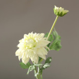 Wedding simulation flower hotel home decoration photography props 2 head single feel dahlia