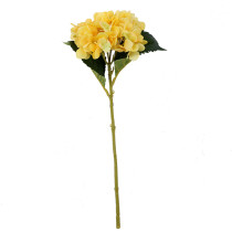 Emulation flower home decoration flower arrangement accessories single two leaf hydrangea