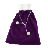 Mailing Kids Non Woven Cotton Cloth Santa Christmas Gift Bags In Bulk