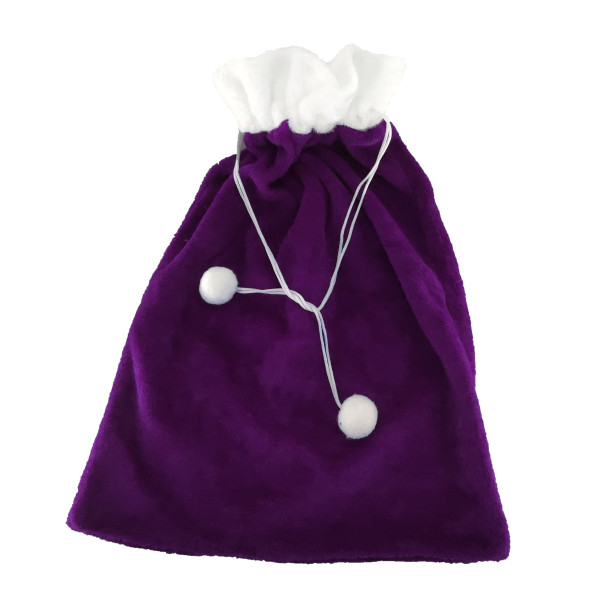 Mailing Kids Non Woven Cotton Cloth Santa Christmas Gift Bags In Bulk