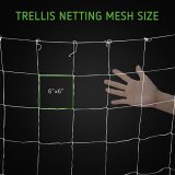 Heavy-Duty Polyester Plant Trellis Netting Support Nets Bean Plant Climbing Grow Fence Net