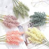 Small fresh  palm rice wheat flower bouquet plastic flower arrangement dried flower photography props