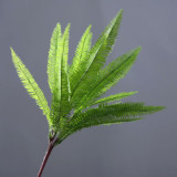 A bunch of fern leaves, fishtail pine, ginkgo, wedding ornaments, home decoration, indoor artificial plants