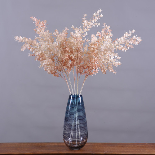Simulation plant new mint leaf wedding decoration simulation flower ornament home interior decoration leaf green plant wall