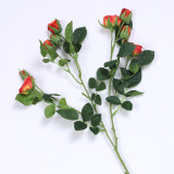 Simulated 9 head small rose home decoration placed flowers wedding decoration