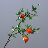 Simulated pomegranate fruit home decoration artificial flower photography props model room ornaments manufacturers wholesale