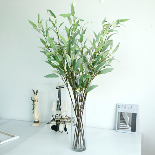 Manufacturers wholesale cross-border eucalyptus fashion simple artificial green plant simulation factory