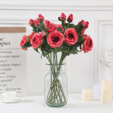 2021 Manufacturers Supply Artificial Flowers Decorative Simulated Rose For Wedding Home Decoration