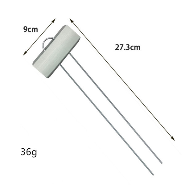 Stainless Steel Metal Plant Signs Flower Pot Potted Plant Marking Gardening Tools Sign Plate