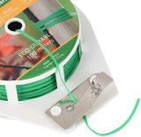 100M Kitchen Bag Tying Up Rope Home Computer TV Line USB Cable Organizer Gardening Plant Green Twist Tie Roll Wire