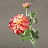 2021 Factory Wholesale Fashion Home Decoration Silk Flower 5 Colors Simulated Dahlia From China