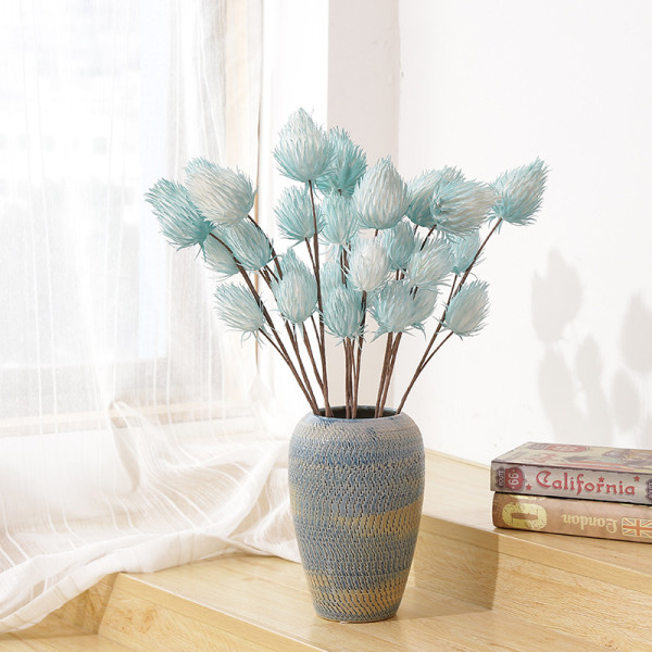 Emulation of green plant Damaodan fruit EVA soft plastic artificial flower INS Nordic style home decoration photography