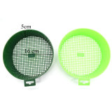 Plastic Garden Sieve Riddle Green For Soil Stone Mesh Soil Sieve Filtration Large Stones and Twig