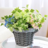 Simulated flower 4 head Hydrangea wedding road lead home decoration artificial plants potted green plants manufacturers wholesal