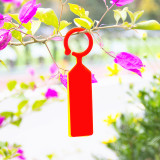 Colourful Waterproof Plastic Hanging garden ring label Garden Plant Ring tags