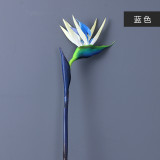 Simulation plant bonsai floor decoration PVC handle plastic bird of paradise
