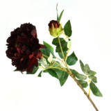 Simulated fairy peach peony flower wedding exhibition home decoration flower western rose cross-border exclusive wholesale