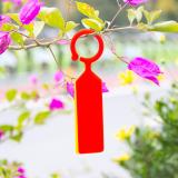 100PCS Garden Plastic Bonsai Planter Nursery Garden Hanging Tag Plant Markers Notice Plate Seedlings Labels Home