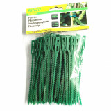 13CM Green Garden Ties Garden Ties Environmental Protection Reusable Ties