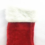 8 inch Felt custom shape Plush Christmas Decorations Large knitted baby Christmas Stocking socks