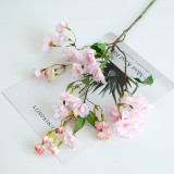 Factory Original Cheap Flower Wreath Decorations Artificial Cherry Blossom For Home Wedding Decoration
