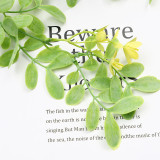 Home decoration green plant shooting props simulation leaves soft plastic locust leaves