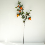 Simulation fruit pomegranate branch artificial flower home photography wedding decoration green plant factory wholesale