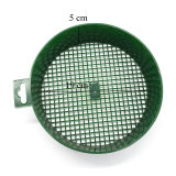 Plastic Garden Sieve Riddle Green For Soil Stone Mesh Soil Sieve Filtration Large Stones and Twig