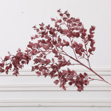 Simulation plant new mint leaf wedding decoration simulation flower ornament home interior decoration leaf green plant wall