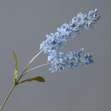 Wedding simulation flower 2 forks delphinium Nordic style home decoration living room simulation hyacinth artificial flower