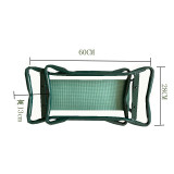 Garden Kneeler Seat Garden Bench Garden Stools Foldable Stool with Tool Bag Pouch EVA Foam Pad Outdoor Portable Kneeler