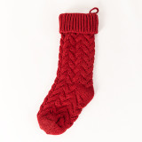 Wholesale custom red Christmas Ornaments Socks Stocking