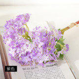 Furnishing decoration interior decoration flower design simulation hydrangea bouquet of 3 mini snowballs