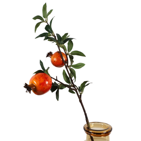 Simulated pomegranate fruit home decoration artificial flower photography props model room ornaments manufacturers wholesale