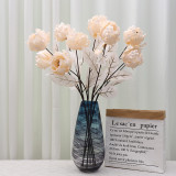 Simulation 2 head long tulip home decoration artificial flower wedding decoration home decoration props manufacturers wholesale