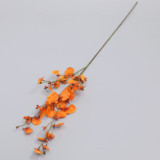 Simulated Wenxin Orchid wedding silk flower decoration flowers revintage 4 forks of autumn dancing Orchid