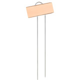 Insert Stainless Steel Label Garden Garden Greenhouse Nursery Reusable Plant Label Hanging Metal