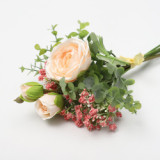 Wedding bouquet Lu Lianxing wedding decoration artificial flower home decoration silk flower