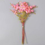 Wedding home decoration silk flower simulation plant 6 bunches of winter jasmine