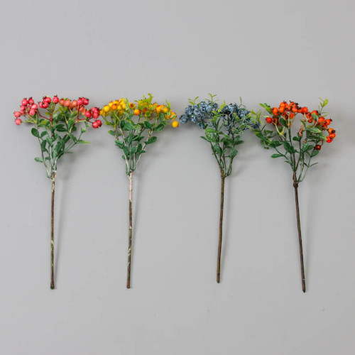 Christmas decoration  styrofoam home flower arrangement single small berry