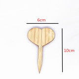 Wholesale T-shaped Decoration Eco Friendly Bamboo Plant Labels Garden Markers Plant Tags