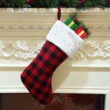New Design Plaid Elegant Christmas Stockings