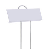 Insertion Label Home Garden 10inches Greenhouse Large-Faced Angled Practical Nursery Tag Yard Reusable Plants Marker Metal
