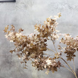 Simulation single maple leaf home decoration wedding artificial plant ceiling road lead manufacturers wholesale