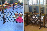 Colorful Durable Fences Security Folding Fence Decorative Garden Fencing