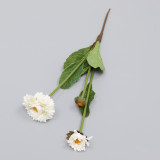 2021Factory Hot Sell 3 leads Artificial Gerbera Daisy Silk Flowers For Home Decoration