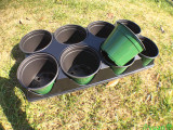 Flowerpot Tray Two Color Flowerpot Color Flowerpot Export Tray Tray Color Printing