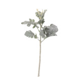 Silver leaf chrysanthemum flower arrangement material wedding home vase flower arrangement simulation silver Forsythia leaf