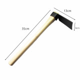 Flowers And Weeding Tools Garden Supplies Tools Vegetable Garden Planting Hoe With Handle Short Handle  Garden Hoe